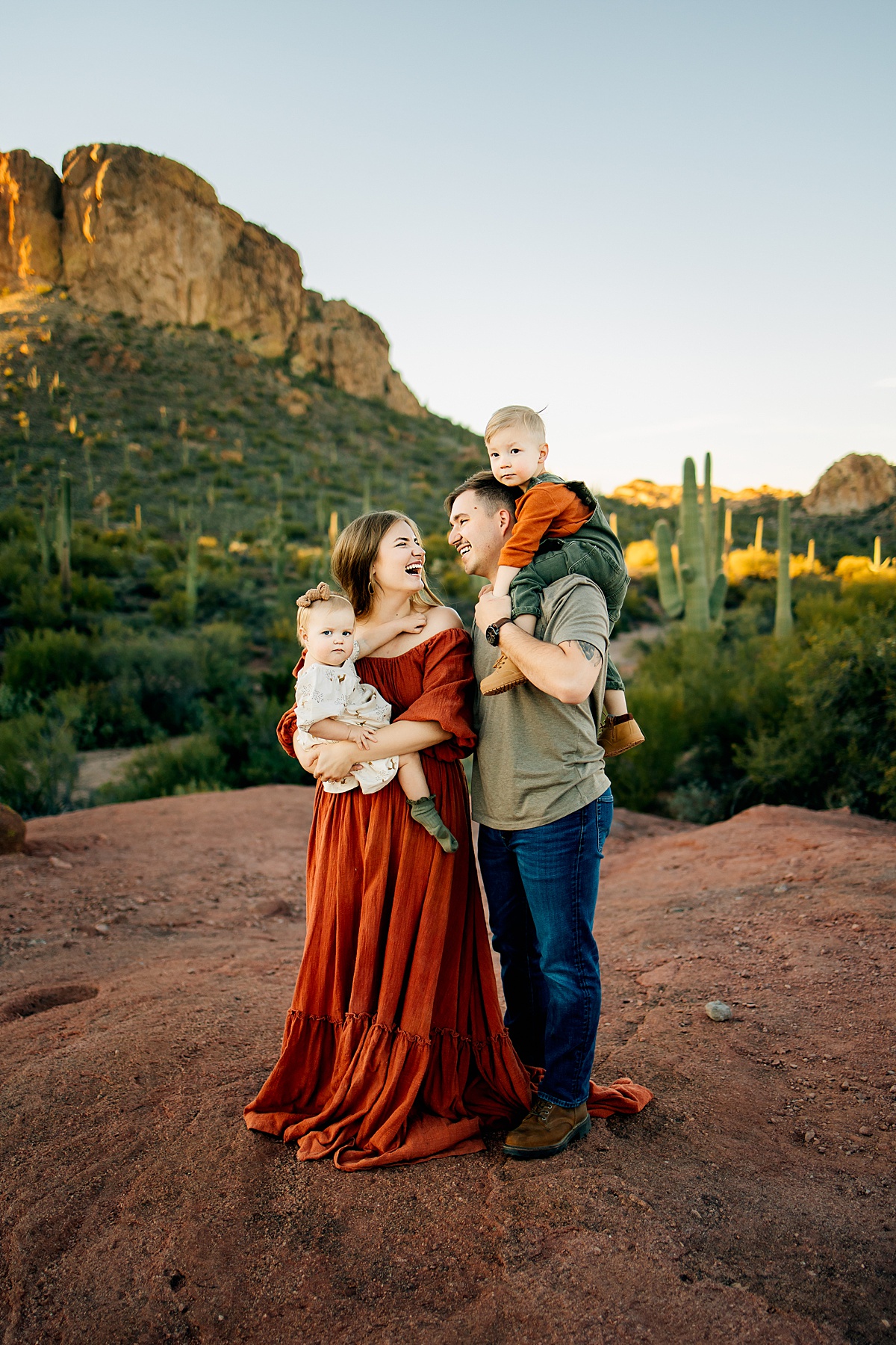 San Tan Valley Fall Family Pictures
