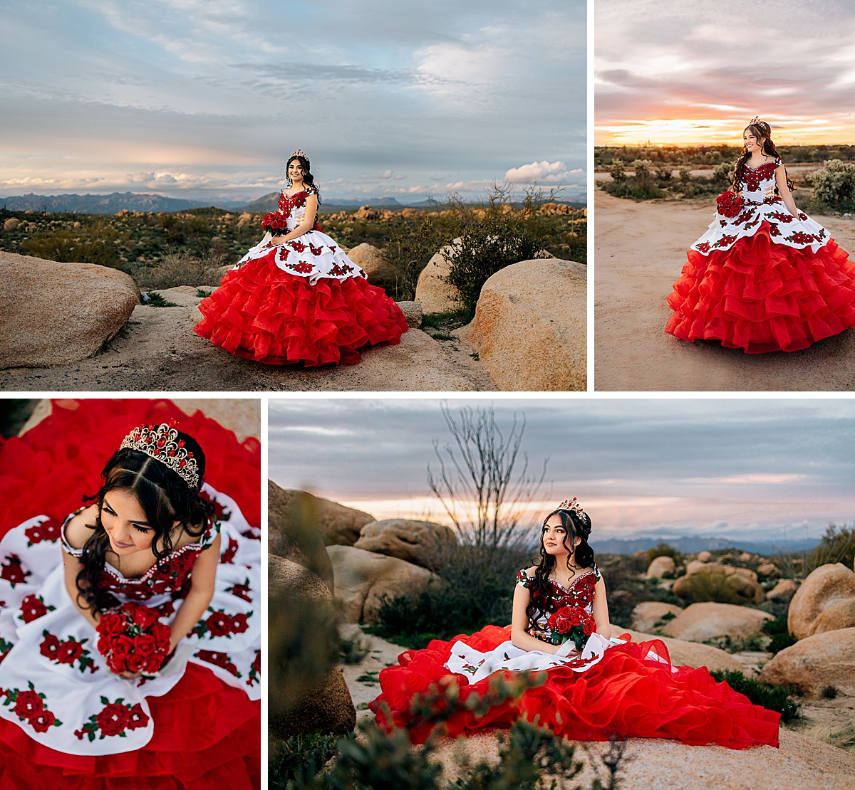 Arizona Quinceañera Photographer | The Boulders Quinceañera/Family Session in Florence, AZ