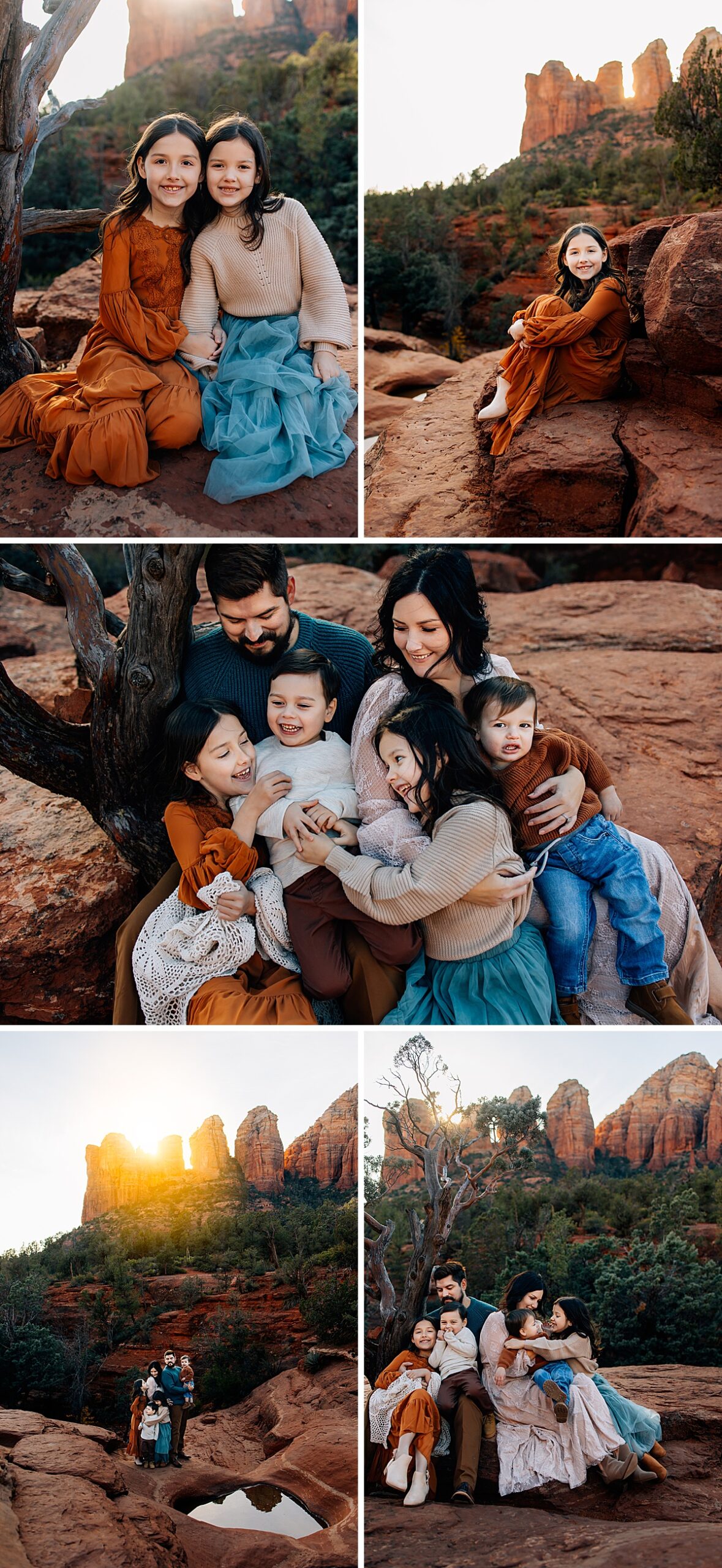 Family Pictures at Seven Sacred Pools | Sedona Family Lifestyle Photographer