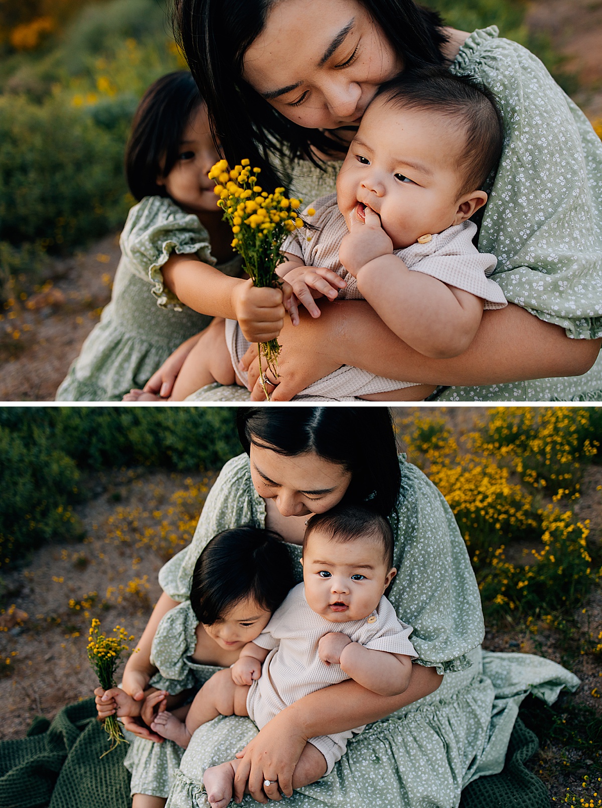 Golden Hour at Lost Dutchman State Park | Florence Arizona Family Photographer