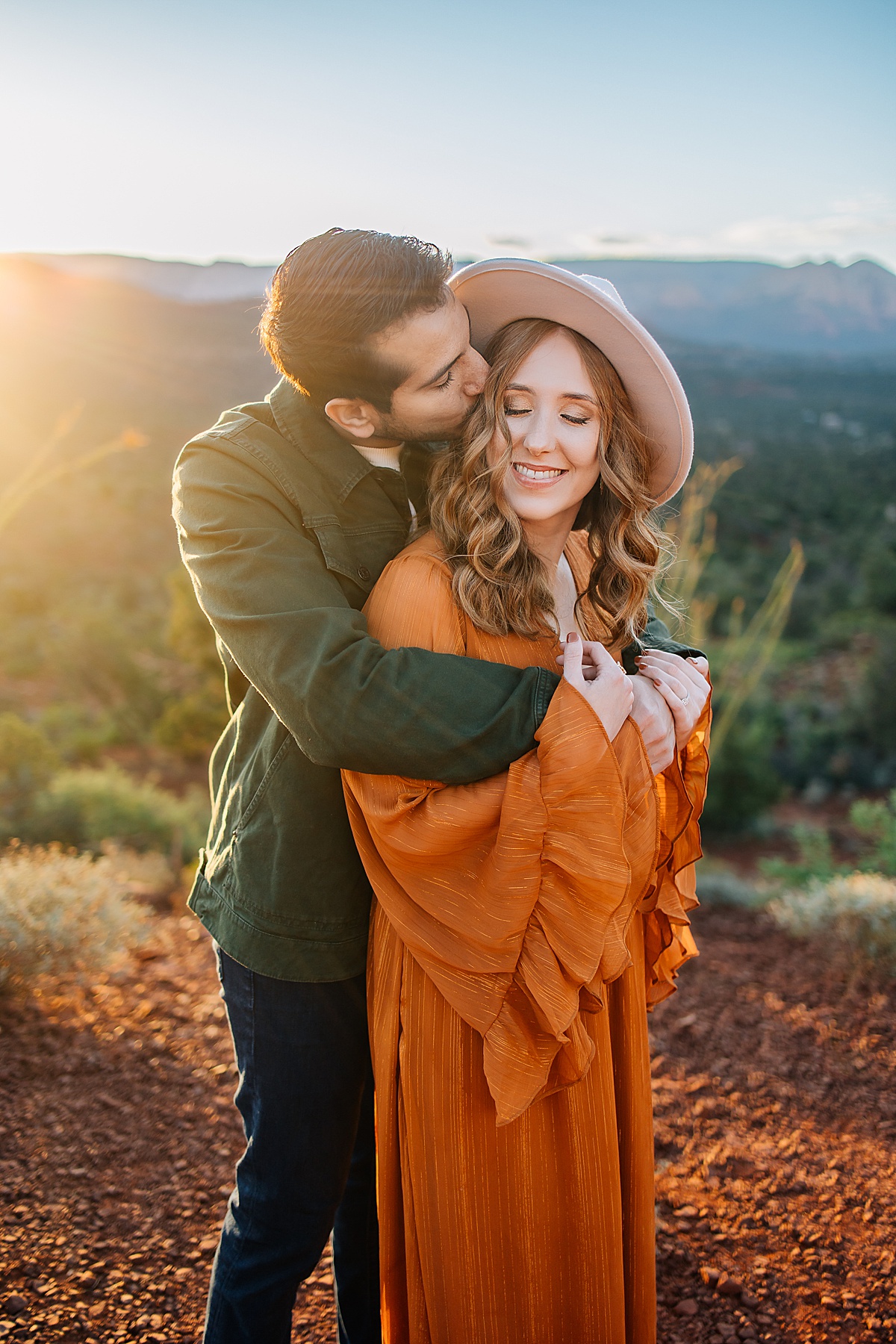 Lovers Knoll Sedona Sunrise Session | Sedona Arizona Photographer