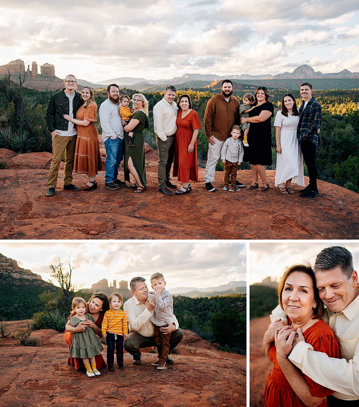 Sedona Extended Family Photographer