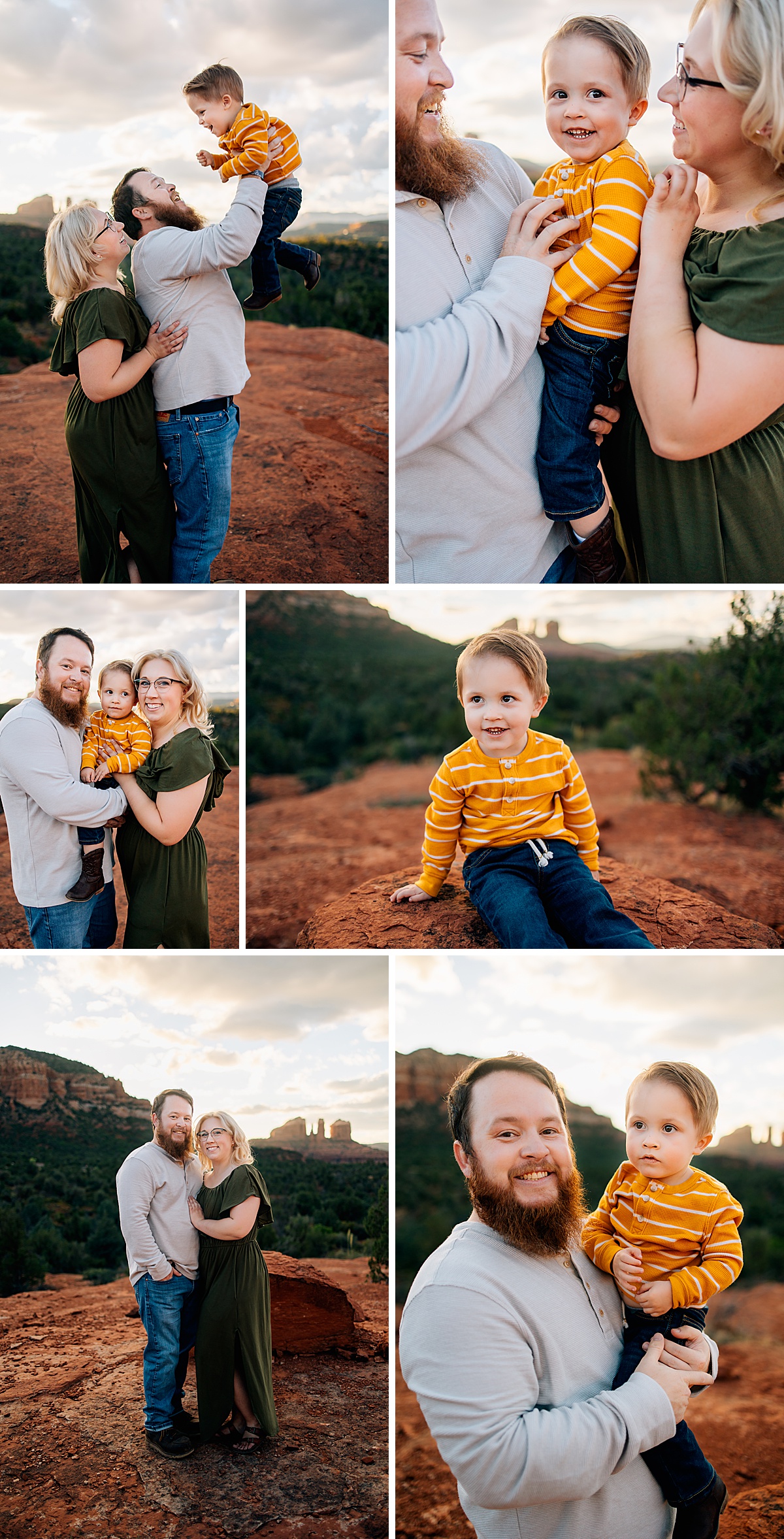Sedona Extended Family Photographer