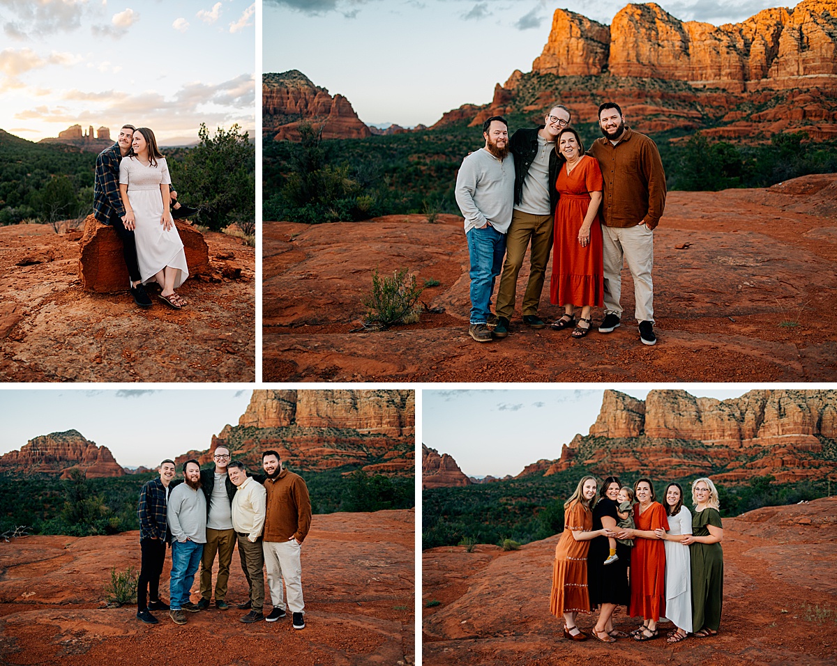 Sedona Extended Family Photographer