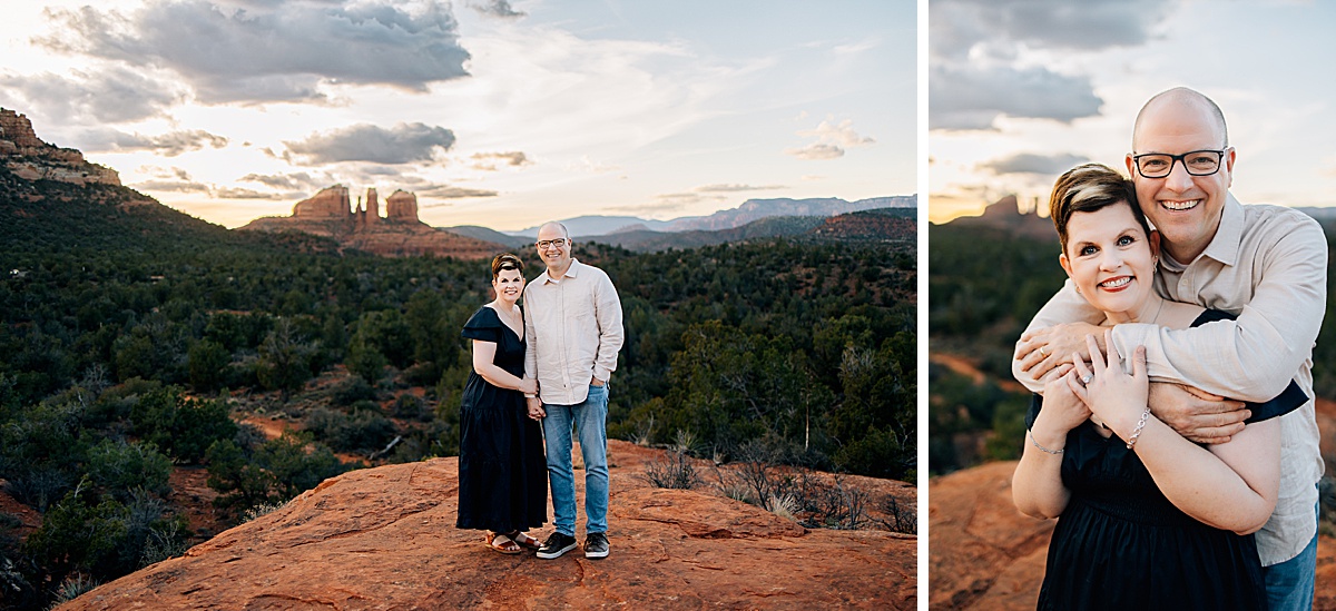 Sedona Family & Senior Pictures at Baby Bell Rock | Maren Elizabeth Photography