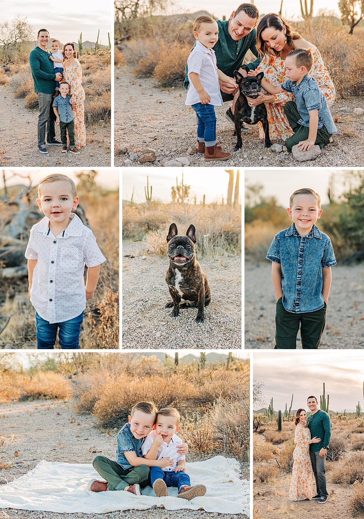 Family Pictures Through The Years: A 6-Year Journey | East Valley Arizona Family Photographer | The L Family
