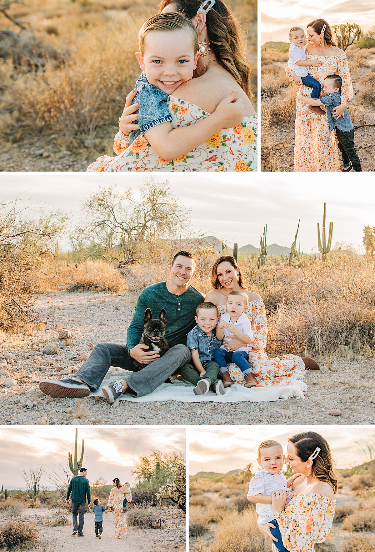 Family Pictures Through The Years: A 6-Year Journey | East Valley Arizona Family Photographer | The L Family