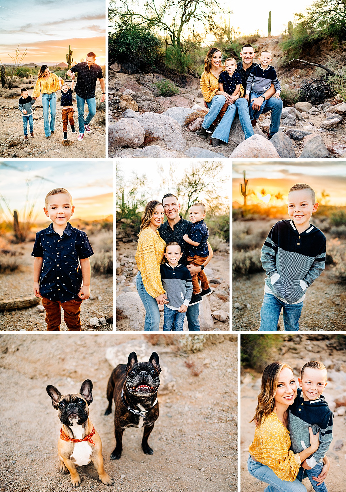 Family Pictures Through The Years: A 6-Year Journey | East Valley Arizona Family Photographer | The L Family