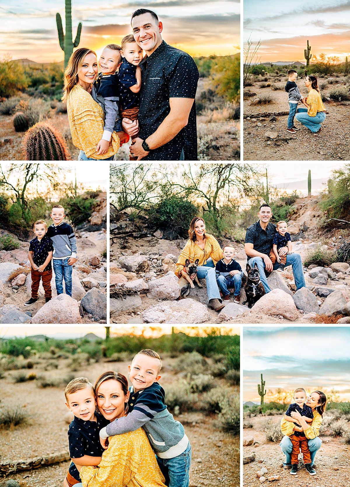 Family Pictures Through The Years: A 6-Year Journey | East Valley Arizona Family Photographer | The L Family