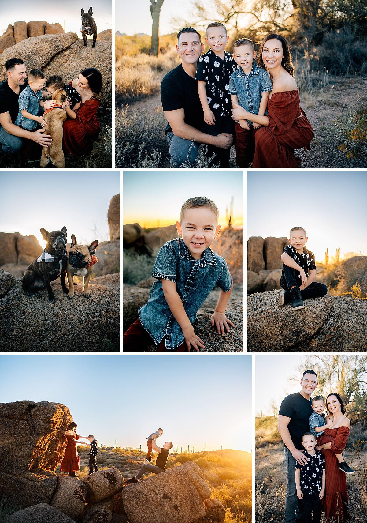 Family Pictures Through The Years: A 6-Year Journey | East Valley Arizona Family Photographer | The L Family