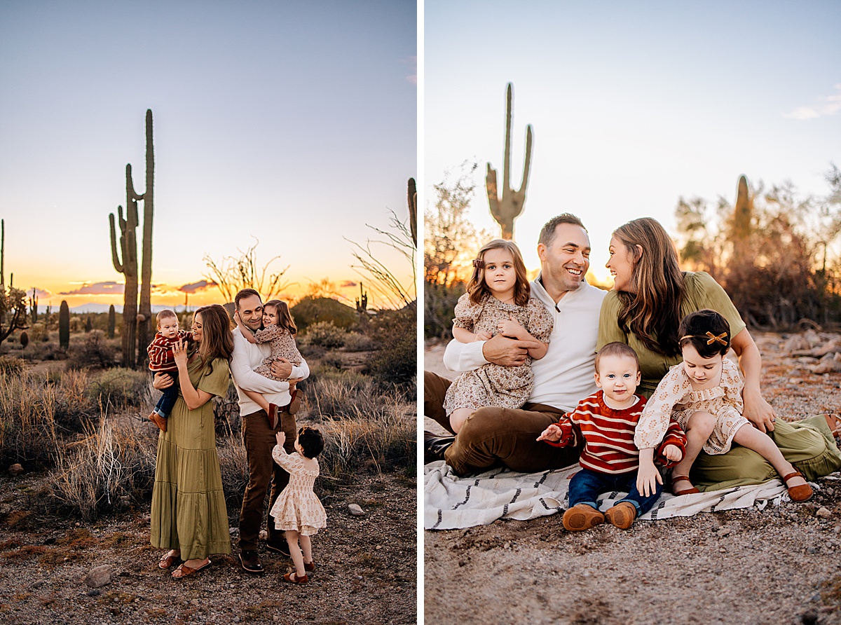 Family Pictures Through The Years | East Valley Arizona Family Photographer Part 1| 3 years of the S Family