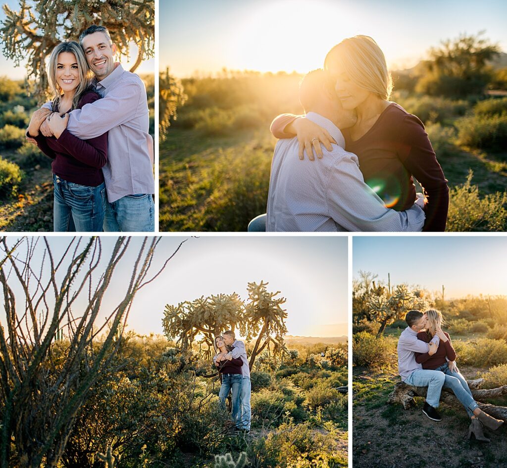 What to Wear for a Couples Photo Session in Arizona | The Three-Outfit Rule