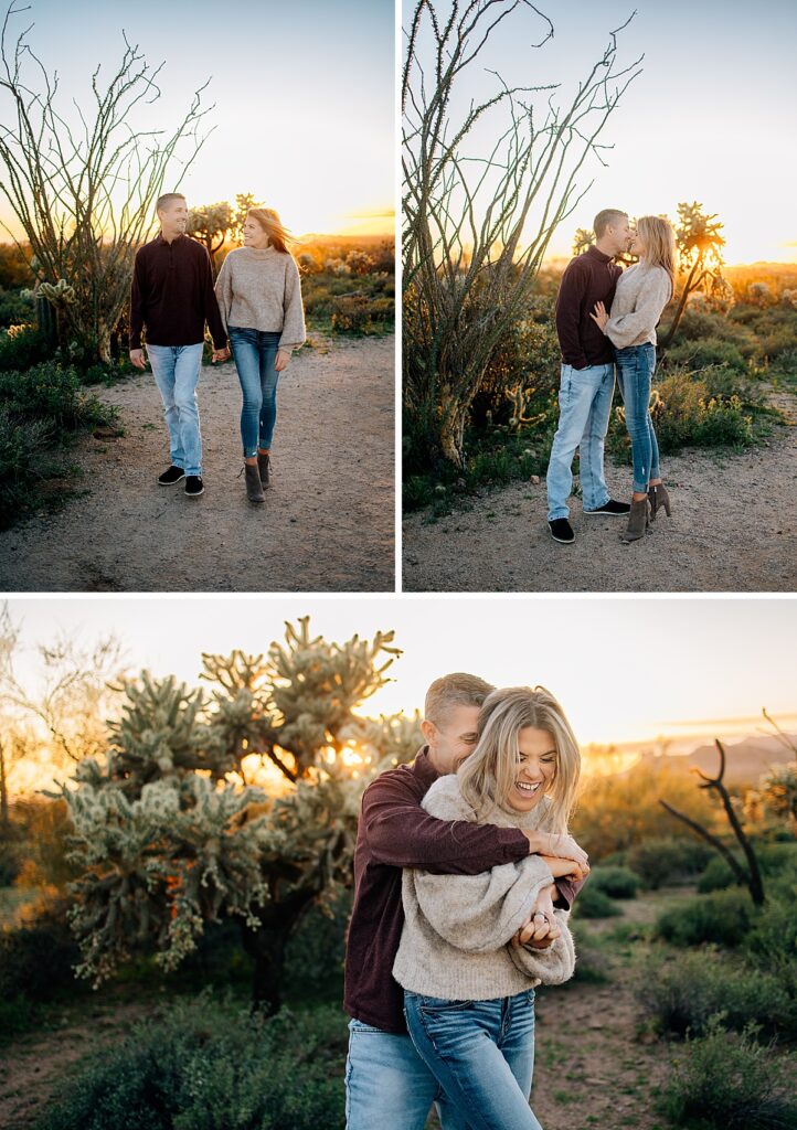 What to Wear for a Couples Photo Session in Arizona | The Three-Outfit Rule