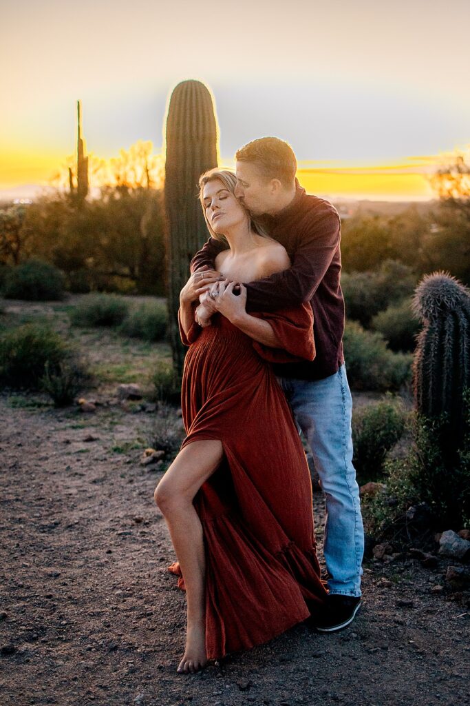 What to Wear for a Couples Photo Session in Arizona | The Three-Outfit Rule