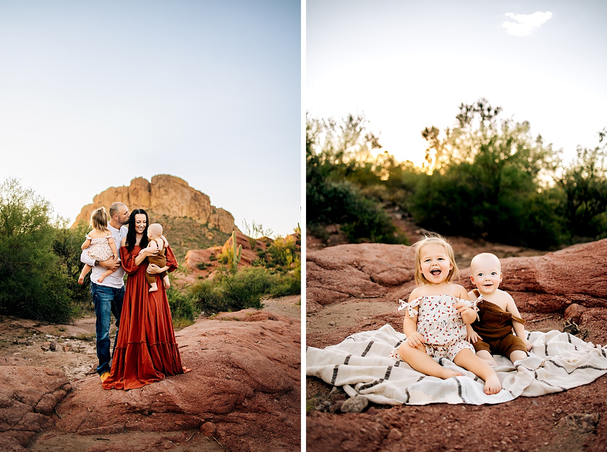 Family Photographer in the Superstition Mountains 