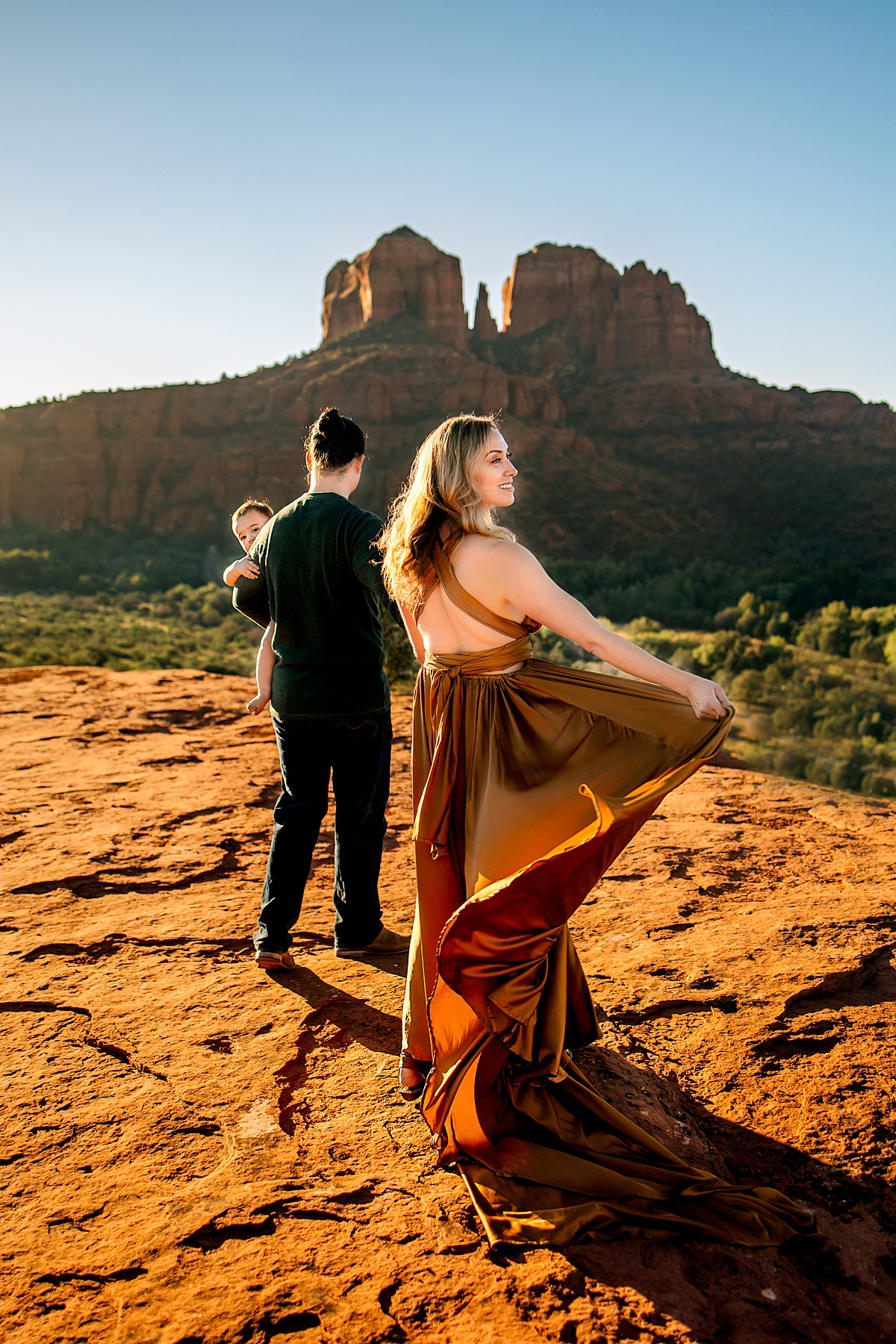 Sedona Family Photographer | Cathedral Rock Sunrise Session