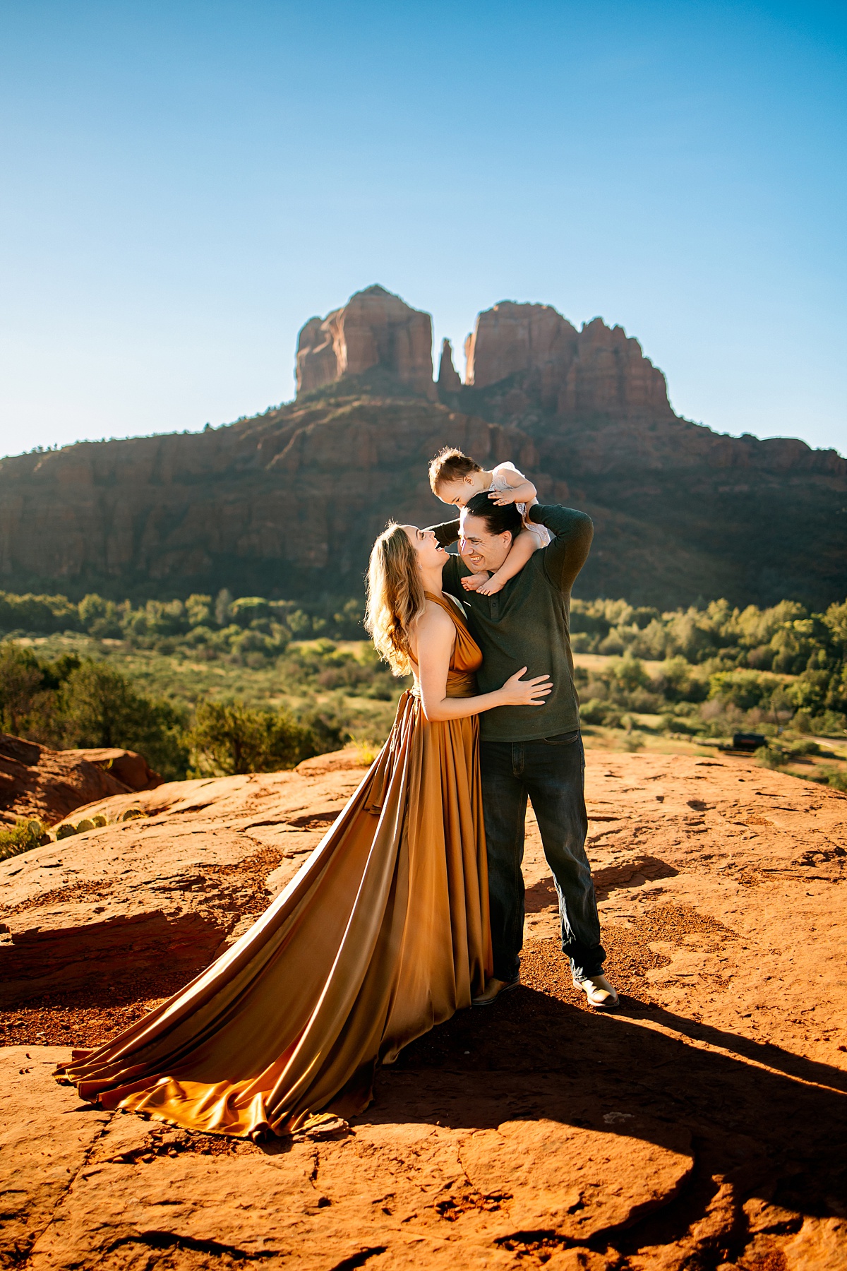 Sedona Family Photographer | Cathedral Rock Sunrise Session