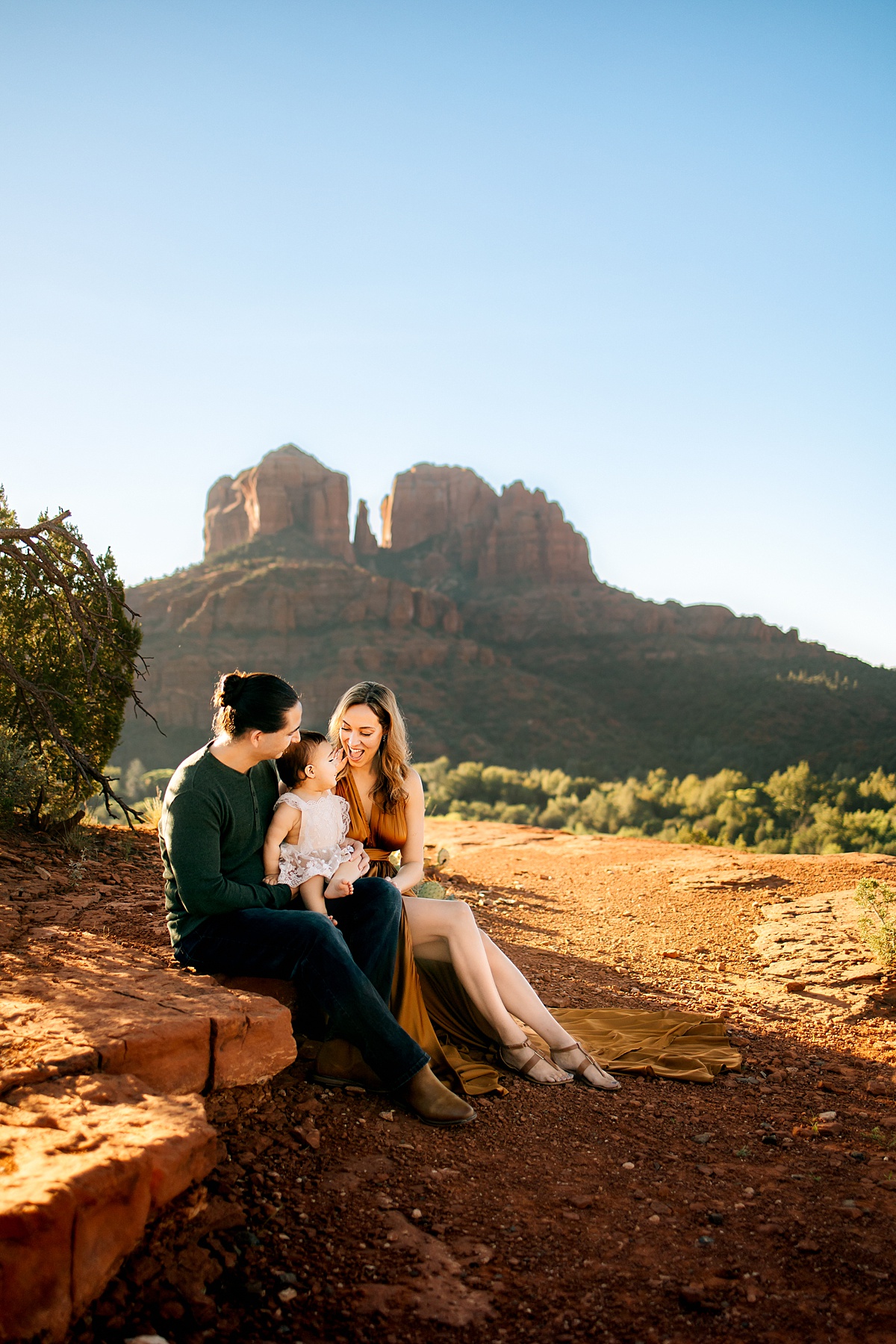 Sedona Family Photographer | Cathedral Rock Sunrise Session