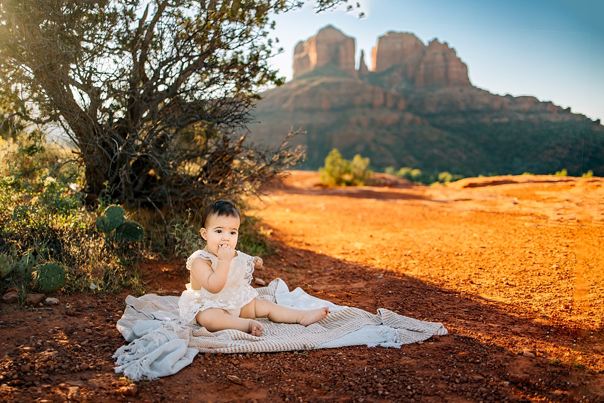 Sedona Family Photographer | Cathedral Rock Sunrise Session