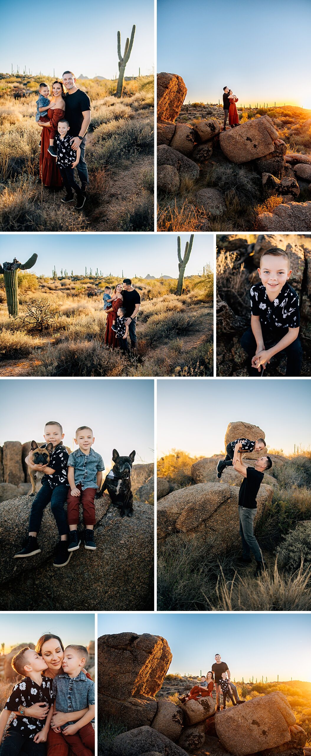 Family Pictures Through The Years: A 6-Year Journey | East Valley Arizona Family Photographer | The L Family