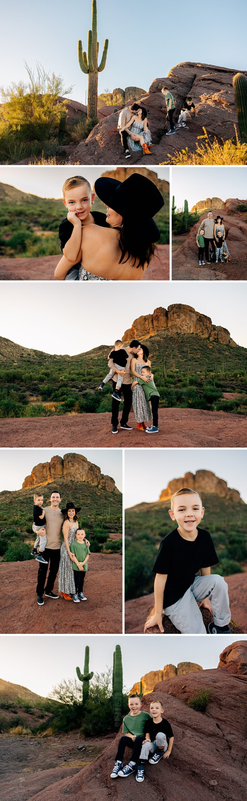 Family Pictures Through The Years: A 6-Year Journey | East Valley Arizona Family Photographer | The L Family
