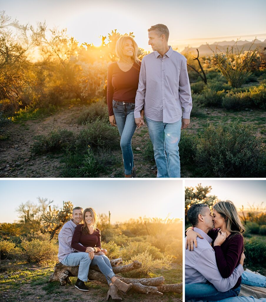 What to Wear for a Couples Photo Session in Arizona | The Three-Outfit Rule